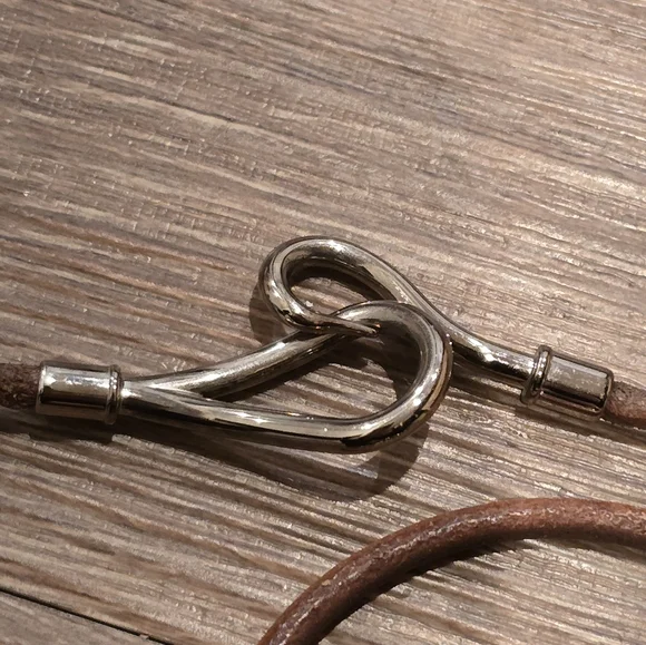 Hermes jumbo hook necklace & bracelet - Picture 5 of 5